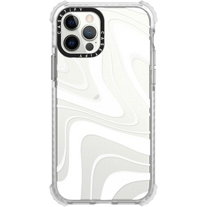 image:imageCASETiFY Ultra Impact Case for iPhone 12  iPhone 12 Pro  Retro Boho Hippie Flowers 60s  70s Floral Pattern on Clear Background  Clear Frost  Enhanced Corners  115 ft 5X Militray Grade Drop Protection  retro boho hippie flowers 60s  70s floral pa  Glossy FrostFrosted Swirls