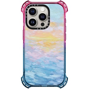 image:imageCASETiFY for iPhone 15 Pro Case  Bounce Compatible with MagSafe  Shockproof  213 ft 6x Military Grade Drop Protection  Bee in the Flowers by Papio Press  Cotton CandyAtlantic Ocean Sunrise