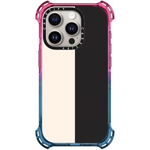 image:imageCASETiFY for iPhone 15 Pro Case  Bounce Compatible with MagSafe  Shockproof  213 ft 6x Military Grade Drop Protection  Bee in the Flowers by Papio Press  Cotton CandyWhiteBlack Colorblock