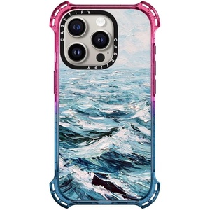 image:imageCASETiFY for iPhone 15 Pro Case  Bounce Compatible with MagSafe  Shockproof  213 ft 6x Military Grade Drop Protection  Bee in the Flowers by Papio Press  Cotton CandyDeep Blue Sea
