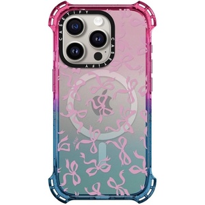 image:imageCASETiFY for iPhone 15 Pro Case  Bounce Compatible with MagSafe  Shockproof  213 ft 6x Military Grade Drop Protection  Bee in the Flowers by Papio Press  Cotton CandyBows