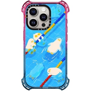 image:imageCASETiFY for iPhone 15 Pro Case  Bounce Compatible with MagSafe  Shockproof  213 ft 6x Military Grade Drop Protection  Bee in the Flowers by Papio Press  Cotton CandyPOOL time