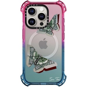 image:imageCASETiFY for iPhone 15 Pro Case  Bounce Compatible with MagSafe  Shockproof  213 ft 6x Military Grade Drop Protection  Bee in the Flowers by Papio Press  Cotton CandyMONEYFLY IPHONE CASE