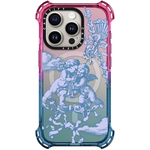 image:imageCASETiFY for iPhone 15 Pro Case  Bounce Compatible with MagSafe  Shockproof  213 ft 6x Military Grade Drop Protection  Bee in the Flowers by Papio Press  Cotton CandyAt LoverS Gate