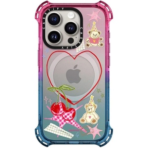 image:imageCASETiFY for iPhone 15 Pro Case  Bounce Compatible with MagSafe  Shockproof  213 ft 6x Military Grade Drop Protection  Bee in the Flowers by Papio Press  Cotton CandyParty Teddy Bears