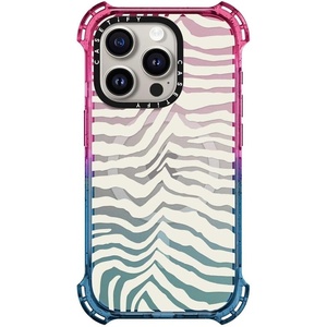 image:imageCASETiFY for iPhone 15 Pro Case  Bounce Compatible with MagSafe  Shockproof  213 ft 6x Military Grade Drop Protection  Bee in the Flowers by Papio Press  Cotton CandyZebra Stripe