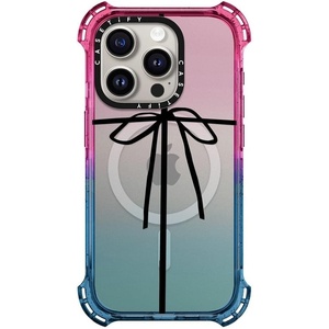 image:imageCASETiFY for iPhone 15 Pro Case  Bounce Compatible with MagSafe  Shockproof  213 ft 6x Military Grade Drop Protection  Bee in the Flowers by Papio Press  Cotton CandyWRAPPED IN A BOW