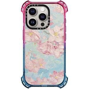 image:imageCASETiFY for iPhone 15 Pro Case  Bounce Compatible with MagSafe  Shockproof  213 ft 6x Military Grade Drop Protection  Bee in the Flowers by Papio Press  Cotton CandyYoshino Cherry Blossoms