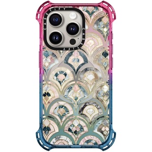 image:imageCASETiFY for iPhone 15 Pro Case  Bounce Compatible with MagSafe  Shockproof  213 ft 6x Military Grade Drop Protection  Bee in the Flowers by Papio Press  Cotton CandyArt Deco Marble Tiles