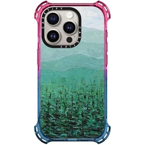image:imageCASETiFY for iPhone 15 Pro Case  Bounce Compatible with MagSafe  Shockproof  213 ft 6x Military Grade Drop Protection  Bee in the Flowers by Papio Press  Cotton CandyPine Forest