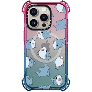 image:imageCASETiFY for iPhone 15 Pro Case  Bounce Compatible with MagSafe  Shockproof  213 ft 6x Military Grade Drop Protection  Bee in the Flowers by Papio Press  Cotton CandyNormal Leonarudo pattern