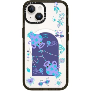 image:imageCASETiFY for iPhone 16 Pro Max Case  Impact Compatible with MagSafe  82 ft 4x Military Grade Drop Protection  Virgo  BlackAquarius Impact