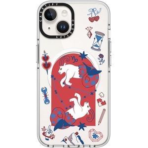 image:imageCASETiFY for iPhone 16 Pro Max Case  Impact Compatible with MagSafe  82 ft 4x Military Grade Drop Protection  Virgo  BlackCapricorn Clear