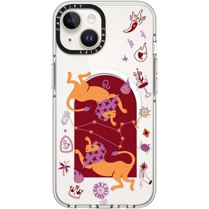 image:imageCASETiFY for iPhone 16 Pro Max Case  Impact Compatible with MagSafe  82 ft 4x Military Grade Drop Protection  Virgo  BlackLeo Clear