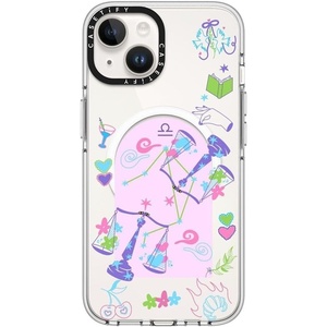 image:imageCASETiFY for iPhone 16 Pro Max Case  Impact Compatible with MagSafe  82 ft 4x Military Grade Drop Protection  Virgo  BlackLibra Clear
