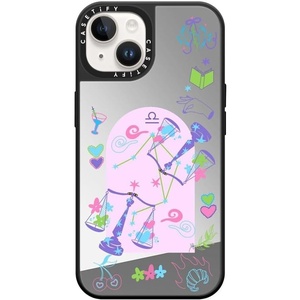 image:imageCASETiFY for iPhone 16 Pro Max Case  Impact Compatible with MagSafe  82 ft 4x Military Grade Drop Protection  Virgo  BlackLibra Mirror