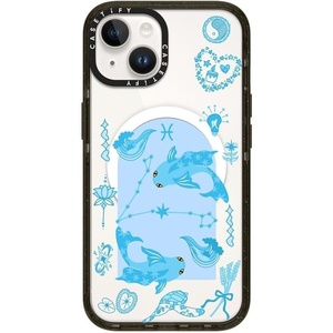 image:imageCASETiFY for iPhone 16 Pro Max Case  Impact Compatible with MagSafe  82 ft 4x Military Grade Drop Protection  Virgo  BlackPisces Impact
