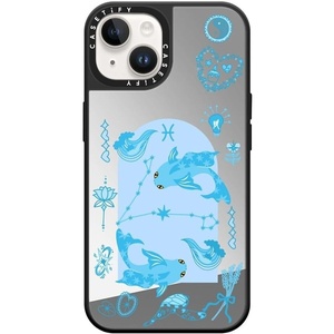 image:imageCASETiFY for iPhone 16 Pro Max Case  Impact Compatible with MagSafe  82 ft 4x Military Grade Drop Protection  Virgo  BlackPisces Mirror