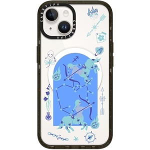 image:imageCASETiFY for iPhone 16 Pro Max Case  Impact Compatible with MagSafe  82 ft 4x Military Grade Drop Protection  Virgo  BlackSagittarius Impact