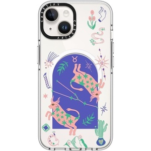 image:imageCASETiFY for iPhone 16 Pro Max Case  Impact Compatible with MagSafe  82 ft 4x Military Grade Drop Protection  Virgo  BlackTaurus Clear