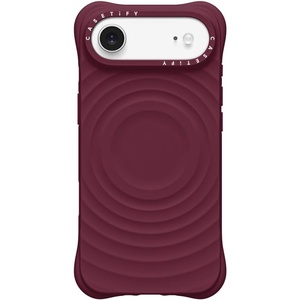 image:imageCASETiFY for iPhone 16 Pro Max Case  Ripple Compatible with MagSafe  Silicone  Wave Textured  66 ft 2X Military Grade Drop Protection  JadeMulberry