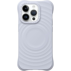 image:imageCASETiFY for iPhone 16 Pro Max Case  Ripple Compatible with MagSafe  Silicone  Wave Textured  66 ft 2X Military Grade Drop Protection  JadePeriwinkle