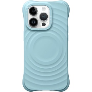 image:imageCASETiFY for iPhone 16 Pro Max Case  Ripple Compatible with MagSafe  Silicone  Wave Textured  66 ft 2X Military Grade Drop Protection  JadeSky Blue