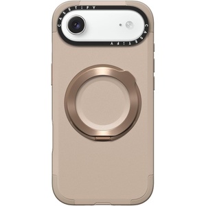 image:imageCASETiFY for iPhone 17 Case  Force Ring Stand MagSafe Compatible  Kickstand  65 ft 3X Military Grade Drop Protection  iPhone 17  Force Ring Stand Case  Taupe  TaupeTaupe with Ring Stand