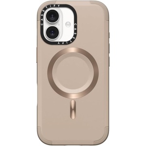 image:imageCASETiFY for iPhone 17 Case  Force Ring Stand MagSafe Compatible  Kickstand  65 ft 3X Military Grade Drop Protection  iPhone 17  Force Ring Stand Case  Taupe  TaupeTaupe