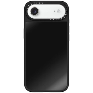 image:imageCASETiFY for iPhone 17 Case  Mirror Compatible with MagSafe  Reflective  49 ft Drop Protection  Silver On BlackBlack On Black