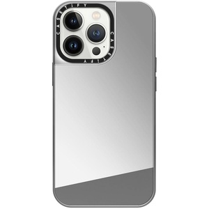 image:imageCASETiFY for iPhone 17 Case  Mirror Compatible with MagSafe  Reflective  49 ft Drop Protection  Silver On BlackSilver On Silver