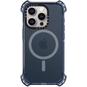 image:imageCASETiFY for iPhone 17 Pro Case  Bounce Compatible with MagSafe  Shockproof  213 ft 7X Military Grade Drop Protection  Matte BlackClassic Blue