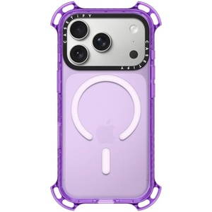 image:imageCASETiFY for iPhone 17 Pro Case  Bounce Compatible with MagSafe  Shockproof  213 ft 7X Military Grade Drop Protection  Matte BlackLavender