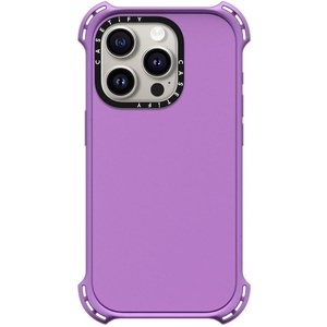 image:imageCASETiFY for iPhone 17 Pro Case  Bounce Compatible with MagSafe  Shockproof  213 ft 7X Military Grade Drop Protection  Matte BlackMatte Purple