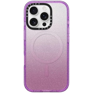 image:imageCASETiFY for iPhone 17 Pro Case  Impact Compatible with MagSafe  82 ft 4x Military Grade Drop Protection  TortoiseshellGlitter Purple