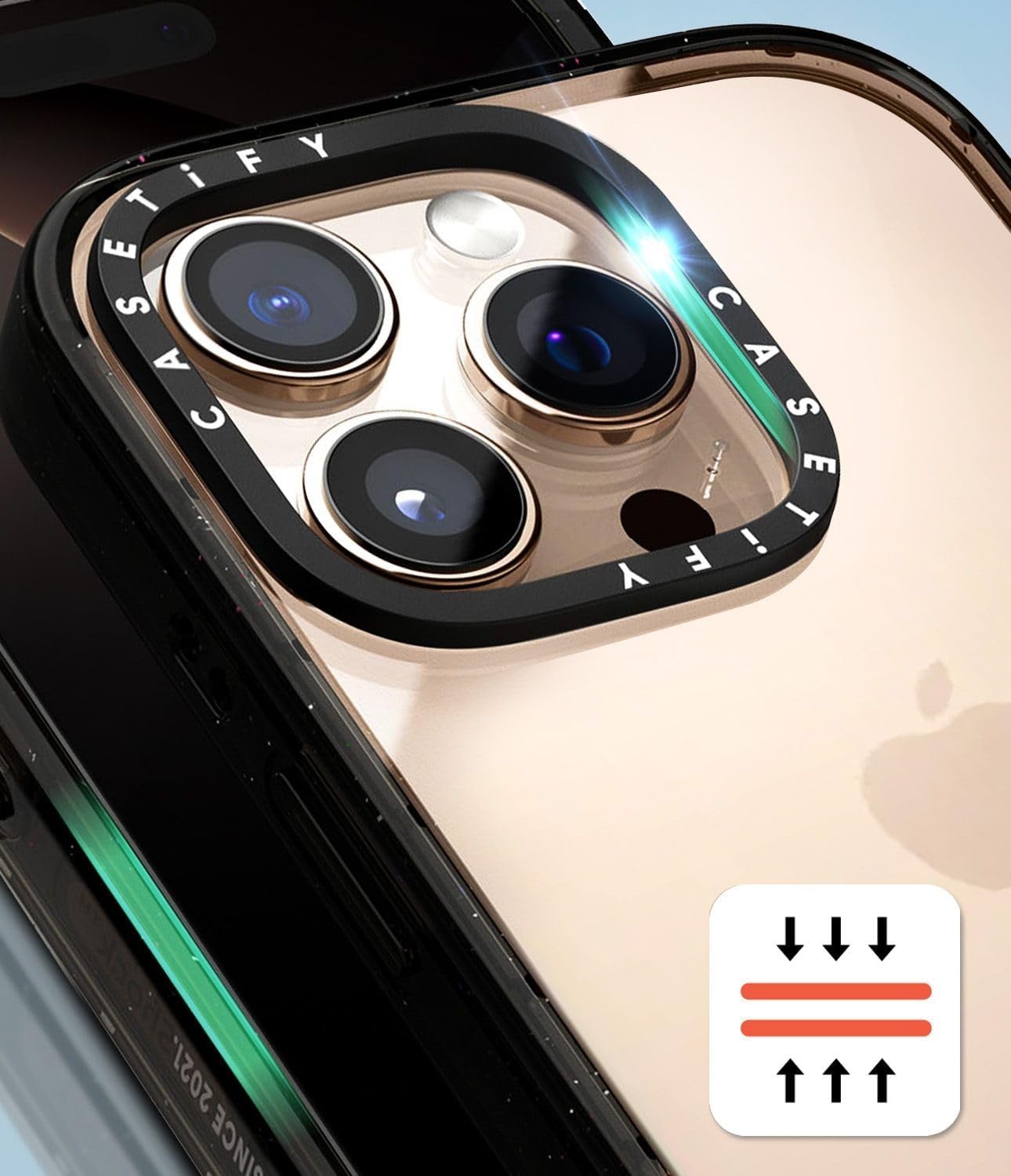 image:imageCASETiFY for iPhone 12 Pro Max Case  Impact  Slim Fit  66 ft Drop Protection  Ghost Lovers by Joce Cova  BlackMulticolorAssorted