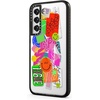image:imageCASETiFY for Galaxy S25 Case  Impact  82 ft 4x Military Grade Drop Protection  Chrome Doodles  BlackAries Moross Sticker