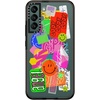 image:imageCASETiFY for Galaxy S25 Case  Impact  82 ft 4x Military Grade Drop Protection  Chrome Doodles  BlackAries Moross Sticker