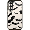 image:imageCASETiFY for Galaxy S25 Case  Impact  82 ft 4x Military Grade Drop Protection  Chrome Doodles  BlackBats  clear case Halloween