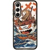 image:imageCASETiFY for Galaxy S25 Case  Impact  82 ft 4x Military Grade Drop Protection  Chrome Doodles  BlackBlack Great Ramen