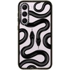 image:imageCASETiFY for Galaxy S25 Case  Impact  82 ft 4x Military Grade Drop Protection  Chrome Doodles  BlackBlack Kingsnake