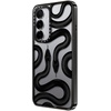 image:imageCASETiFY for Galaxy S25 Case  Impact  82 ft 4x Military Grade Drop Protection  Chrome Doodles  BlackBlack Kingsnake