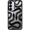 image:imageCASETiFY for Galaxy S25 Case  Impact  82 ft 4x Military Grade Drop Protection  Chrome Doodles  BlackBlack Kingsnake