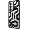 image:imageCASETiFY for Galaxy S25 Case  Impact  82 ft 4x Military Grade Drop Protection  Chrome Doodles  BlackBlack Kingsnake