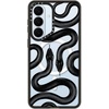 image:imageCASETiFY for Galaxy S25 Case  Impact  82 ft 4x Military Grade Drop Protection  Chrome Doodles  BlackBlack Kingsnake