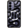 image:imageCASETiFY for Galaxy S25 Case  Impact  82 ft 4x Military Grade Drop Protection  Chrome Doodles  BlackBlack Kingsnake