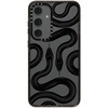 image:imageCASETiFY for Galaxy S25 Case  Impact  82 ft 4x Military Grade Drop Protection  Chrome Doodles  BlackBlack Kingsnake