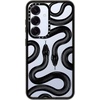 image:imageCASETiFY for Galaxy S25 Case  Impact  82 ft 4x Military Grade Drop Protection  Chrome Doodles  BlackBlack Kingsnake