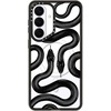 image:imageCASETiFY for Galaxy S25 Case  Impact  82 ft 4x Military Grade Drop Protection  Chrome Doodles  BlackBlack Kingsnake