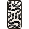 image:imageCASETiFY for Galaxy S25 Case  Impact  82 ft 4x Military Grade Drop Protection  Chrome Doodles  BlackBlack Kingsnake